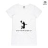 ASColour Ladies 'Bevel' V-Neck Tshirt Thumbnail