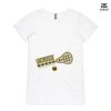 ASColour Ladies 'Bevel' V-Neck Tshirt Thumbnail