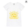 ASColour Ladies 'Bevel' V-Neck Tshirt Thumbnail