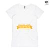 ASColour Ladies 'Bevel' V-Neck Tshirt Thumbnail