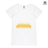 ASColour Ladies 'Bevel' V-Neck Tshirt Thumbnail