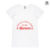 ASColour Ladies 'Bevel' V-Neck Tshirt Thumbnail