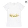 ASColour Ladies 'Bevel' V-Neck Tshirt Thumbnail