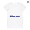 ASColour Ladies 'Bevel' V-Neck Tshirt Thumbnail