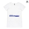 ASColour Ladies 'Bevel' V-Neck Tshirt Thumbnail