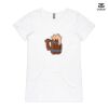 ASColour Ladies 'Bevel' V-Neck Tshirt Thumbnail
