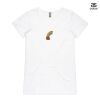 ASColour Ladies 'Bevel' V-Neck Tshirt Thumbnail