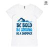 ASColour Ladies 'Bevel' V-Neck Tshirt Thumbnail