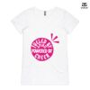 ASColour Ladies 'Bevel' V-Neck Tshirt Thumbnail