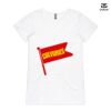 ASColour Ladies 'Bevel' V-Neck Tshirt Thumbnail