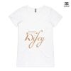 ASColour Ladies 'Bevel' V-Neck Tshirt Thumbnail