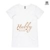 ASColour Ladies 'Bevel' V-Neck Tshirt Thumbnail