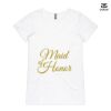 ASColour Ladies 'Bevel' V-Neck Tshirt Thumbnail