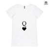 ASColour Ladies 'Bevel' V-Neck Tshirt Thumbnail