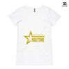 ASColour Ladies 'Bevel' V-Neck Tshirt Thumbnail