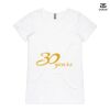 ASColour Ladies 'Bevel' V-Neck Tshirt Thumbnail