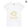 ASColour Ladies 'Bevel' V-Neck Tshirt Thumbnail