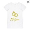 ASColour Ladies 'Bevel' V-Neck Tshirt Thumbnail