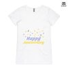ASColour Ladies 'Bevel' V-Neck Tshirt Thumbnail