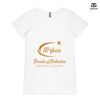 ASColour Ladies 'Bevel' V-Neck Tshirt Thumbnail