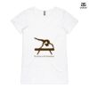 ASColour Ladies 'Bevel' V-Neck Tshirt Thumbnail