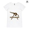 ASColour Ladies 'Bevel' V-Neck Tshirt Thumbnail