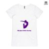 ASColour Ladies 'Bevel' V-Neck Tshirt Thumbnail