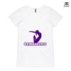ASColour Ladies 'Bevel' V-Neck Tshirt Thumbnail