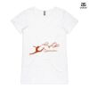 ASColour Ladies 'Bevel' V-Neck Tshirt Thumbnail