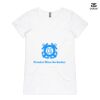 ASColour Ladies 'Bevel' V-Neck Tshirt Thumbnail