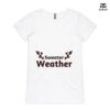 ASColour Ladies 'Bevel' V-Neck Tshirt Thumbnail