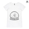ASColour Ladies 'Bevel' V-Neck Tshirt Thumbnail